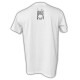 Tee-shirt casque pailleté Red Head blanc et rouge